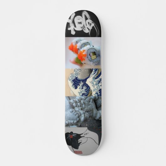 Smaak van het Japanse skateboard (Voorkant)
