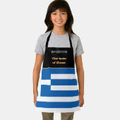 Smaak van het land van herkomst en Griekse vlag, G Schort (Insitu)