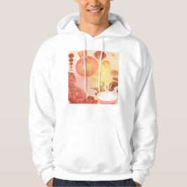 Smaak van het nieuwe jaar en voorspoed hoodie