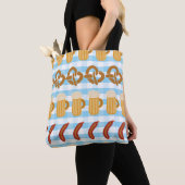 Smaak van peuzels-bier, naadloos tote bag (Dichtbij)