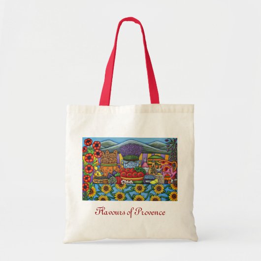 Smaak van Provence Shopping Bag van Lisa Lorenz Tote Bag (Voorkant)