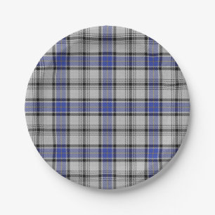 Smaak van Schotland Clan Hannay Tartan Plaid Papieren Bordje