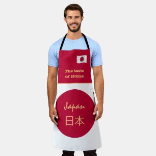 Smaak van thuisvlag en Japanse vlag, Japan/Koken Schort