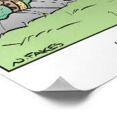 Smaak/Walserij dood Poster (Hoek)