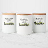 smaakfruit | Jar-etiket Voedselcontainer Etiket (Flessen)