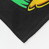 Smaakt Als Paradijs Milton Mango Surfing Sunset T Fleece Deken (Hoek)
