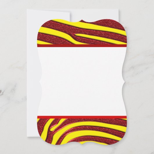 Smaakvol feestje cheeta verjaardagsuitnodiging 7 kaart (Achterkant)