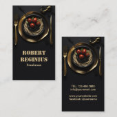 Smaakvolle eenvoud: onze tomaat visitekaartje (Voorkant / Achterkant)