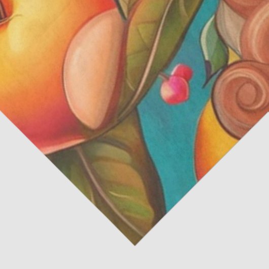 Smaakvolle Femmes Peachy Keen Decoupage Papier (Detail)