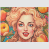 Smaakvolle Femmes Peachy Keen Decoupage Papier (Voorkant)