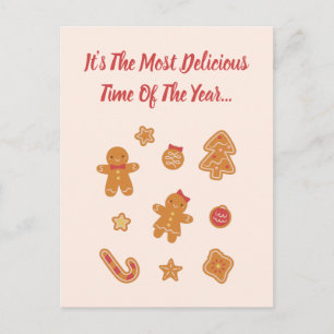 Smaakvolste Tijd Van Het Jaar Peperkoek Koekje Briefkaart