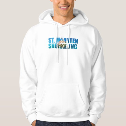 SMaarten Snorkeling Snorkeler Hoodie (Voorkant)