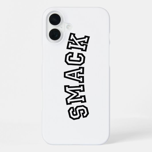 SMACK iPhone HOESJE (Achterkant)