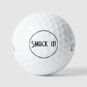 Smack it grappige golfballen (Voorkant)