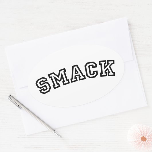 SMACK OVALE STICKER (Envelop)