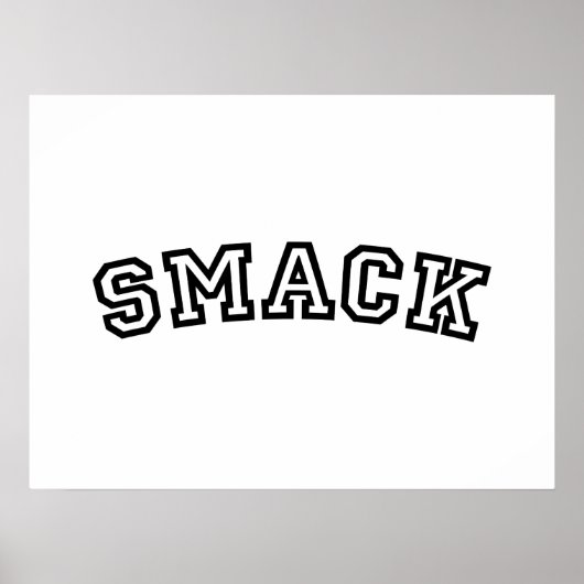 SMACK POSTER (Voorkant)