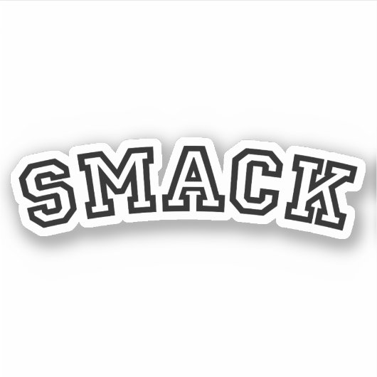 SMACK STICKER (Voorkant)