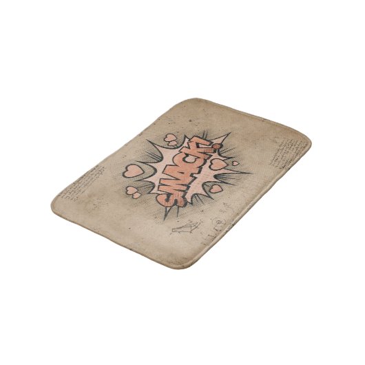 SMACK! stripboek Steampunk Pop Badmat (Gekanteld)