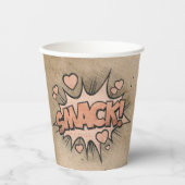 SMACK! stripboek Steampunk Pop Papieren Bekers (Voorkant)