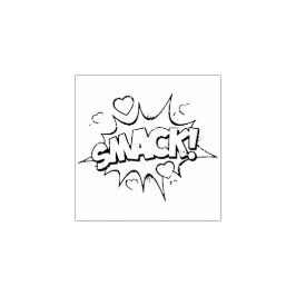 SMACK! stripboek Steampunk Pop Rubberstempel
