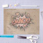 SMACK!  stripboek Steampunk Pop Tissuepapier (Craft)