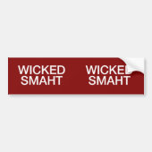 Smaht Bumpersticker (Voorkant)