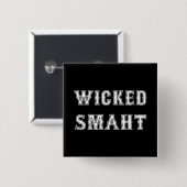 Smaht Vierkante Button 5,1 Cm (Voorkant /achterkant)