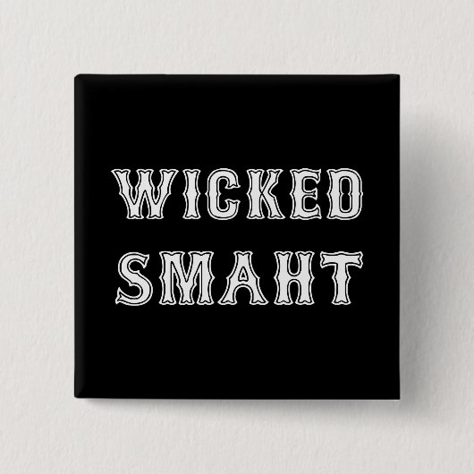 Smaht Vierkante Button 5,1 Cm (Voorkant)