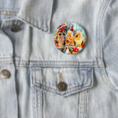 smakelaar voor kerst angels ronde button 5,7 cm (In situ)