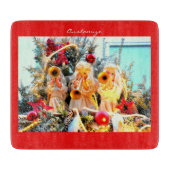 smakelaar voor kerst angels snijplank (Voorkant)