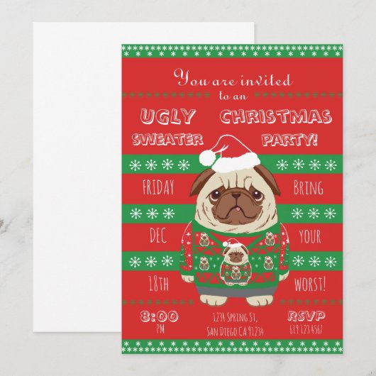 smakelaarster voor de zwitserpartij kaart (Voorkant / Achterkant)