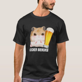 Smakelijk bier X Sad Hamster Meme Bier Tarwe Bier T-shirt