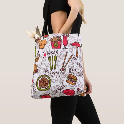 Smakelijk eten tote bag (Dichtbij)