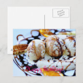 Smakelijk Gefeliciteerd verjaardagsfeest Briefkaart (Voorkant / Achterkant)