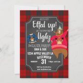 smakelijk jumper kerstfeest kaart (Voorkant)