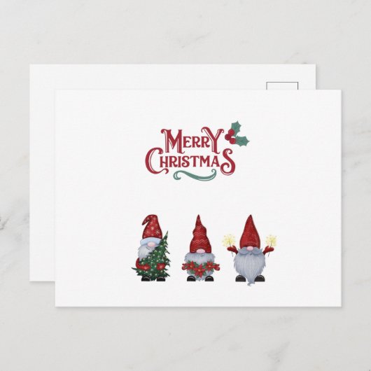 smakelijk kerstfeest knorvis jar briefkaart (Voorkant / Achterkant)