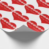 smakelijk kerstpapier voor kerstinpakken cadeaupapier (Hoek)