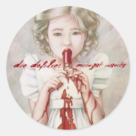[Smakelijk] Ronde Sticker (Voorkant)
