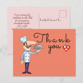 Smakelijk voedsel briefkaart (Voorkant / Achterkant)