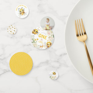 Smakelijk voor de Bij EEN Hommels 1e Verjaardagsfe Confetti
