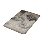 smakelijk woordenboek print modern  seashell badmat (Gekanteld)