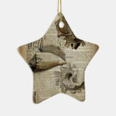 smakelijk woordenboek print modern  seashell keramisch ornament (Rechts)