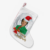smakelijk xmas Hillary clinton stocking Kleine Kerstsok (Voorkant (Hangend))