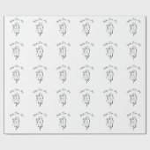 smakelijke enveldslag cadeaupapier (Vlak)