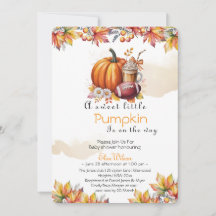 Smakelijke Little pumpkin latte is onderweg 