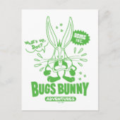 Smakelijke Retro BUGS BUNNY™ Briefkaart (Voorkant)