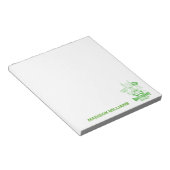 Smakelijke Retro BUGS BUNNY™ Notitieblok (Schuin)