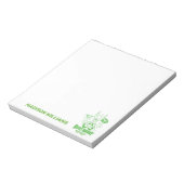 Smakelijke Retro BUGS BUNNY™ Notitieblok (Linkerzijde)