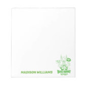 Smakelijke Retro BUGS BUNNY™ Notitieblok (Voorkant)