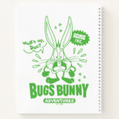 Smakelijke Retro BUGS BUNNY™ Notitieboek (Achterkant)